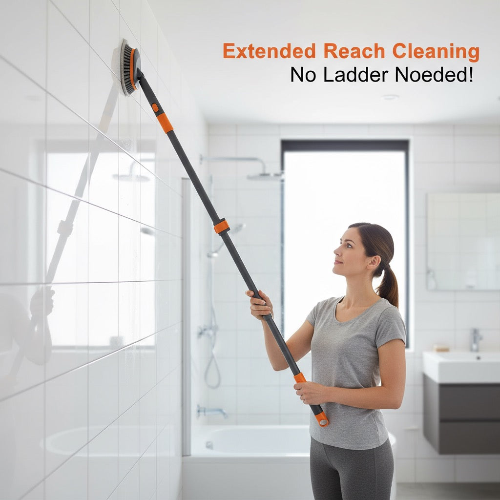 Shower Scrubber,4-In-1